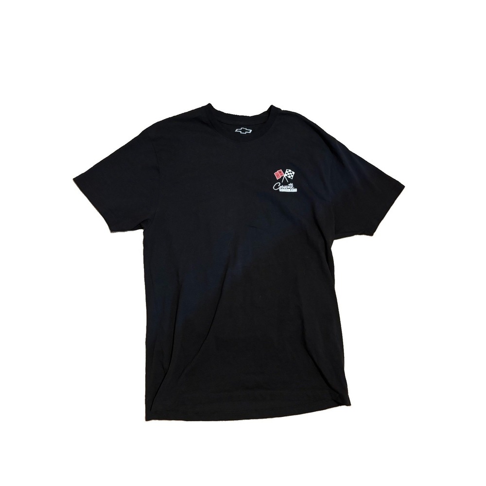 Chevrolet Corvette C2 Sting Ray 1963 Split Window Coupe Black Graphic T-Shirt L